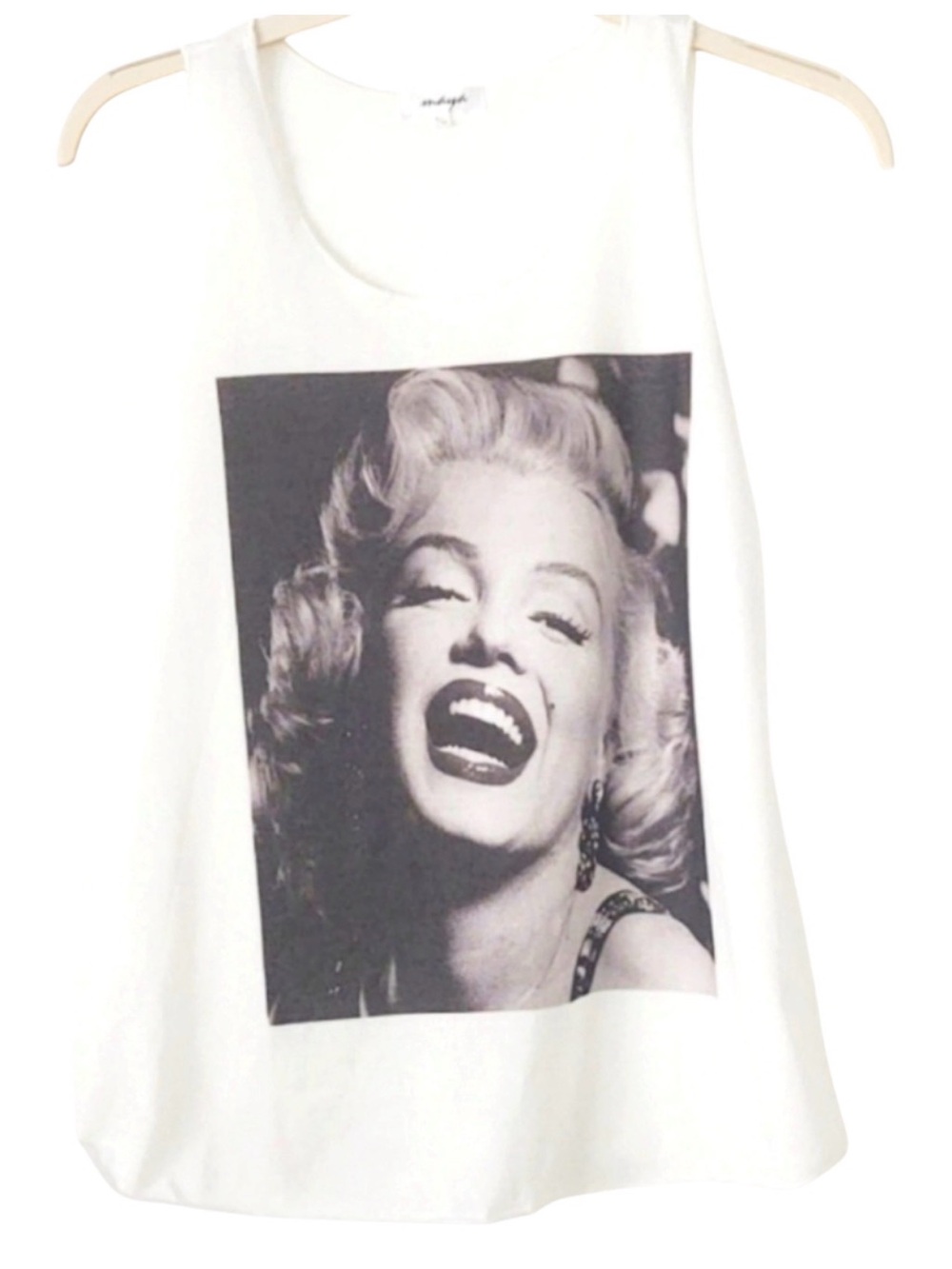 Marilyn Monroe Tank Top White S/M